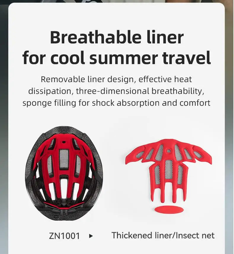 ROCKBROS Cycling Light Helmet USB Charging Electric LED Front Light Helmet Night Cycling Safety Helmet Bicycle Scooter Helmet