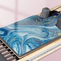 Pilates Reformer Mat Sweat Absorbent Pilates Suede Rubber Yoga Mat Non-Slip Pilates Reformer Machine Towel for Balance Training