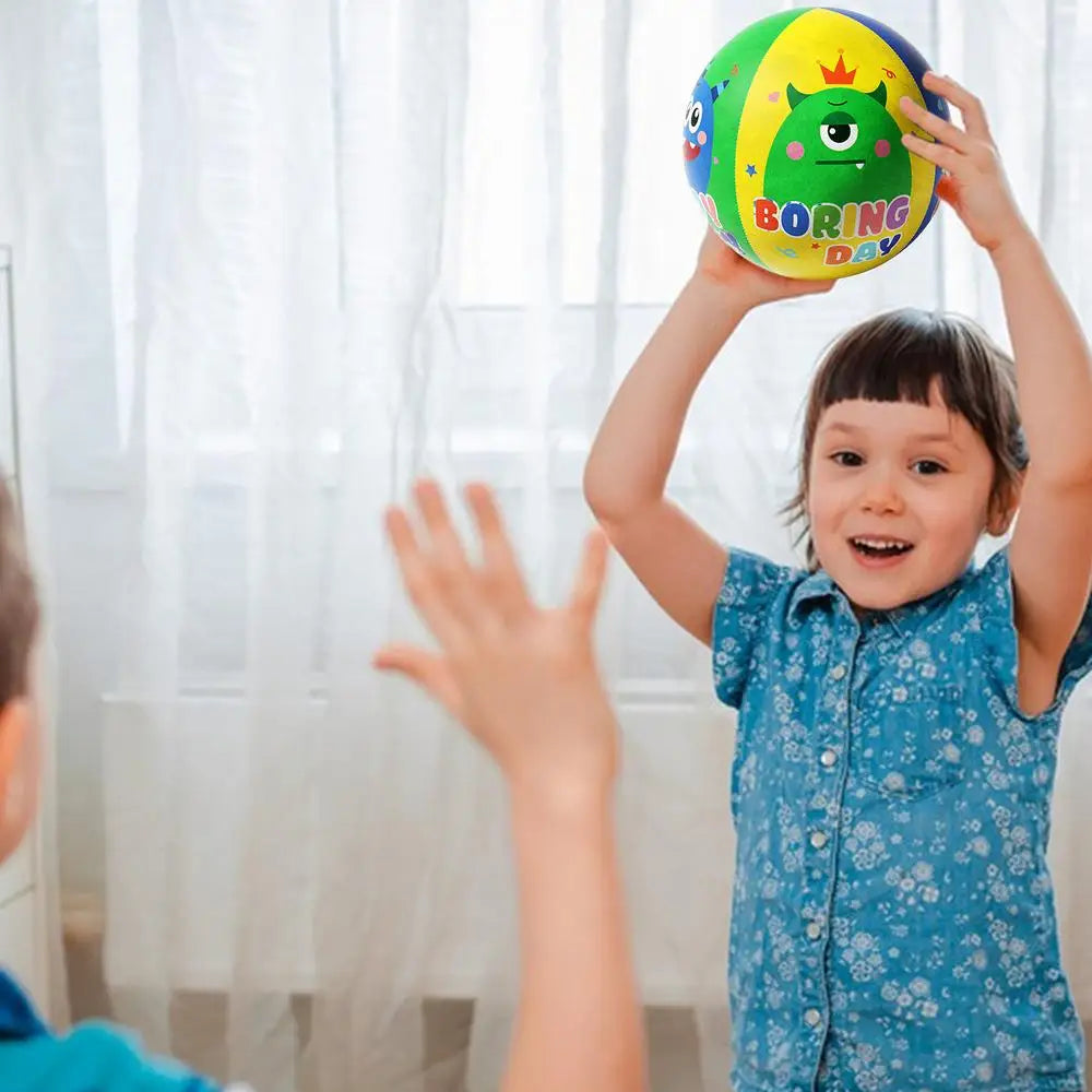 Quiet Basketball Dribbling Indoor High Density Quiet Basketball No Noise Silent Basketball Colorful Soundless Basketball Foam