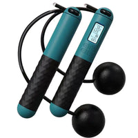Smart Cordless Counting Skipping Rope Fitness Ropeless Jump Rope With Counter Weighted Skipping Rope For Fitness Accessories