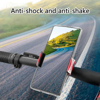 Invisible Ring Shape Bike Phone Holder Aluminum Alloy MTB Road Bicycle Cell Phone Mount Stand Cycling Navigation Bracket