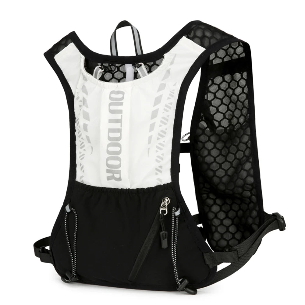 Hydration Running Vest Waterproof Water Bladder Daypack Breathable Outdoors Hydration Pack for Hiking Trail Running