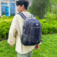 Hiking Backpack Nylon Backpack Multifunctional Climbing Backpack Waterproof Travel Backpack Large Capacity Camping Backpack