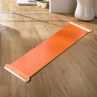 140/180/200CM Yoga Sliding Mat Sport Fitness Glide Pilates Skating Training Board Mat for Ice Hockey Roller Skating Leg Exercise