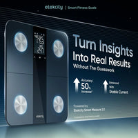 Smart Scale for Body Weight, FSA&HSA Eligible, Digital Bathroom Scale with BMI, Body Fat, Muscle Mass, 13 Metrics, Large Display