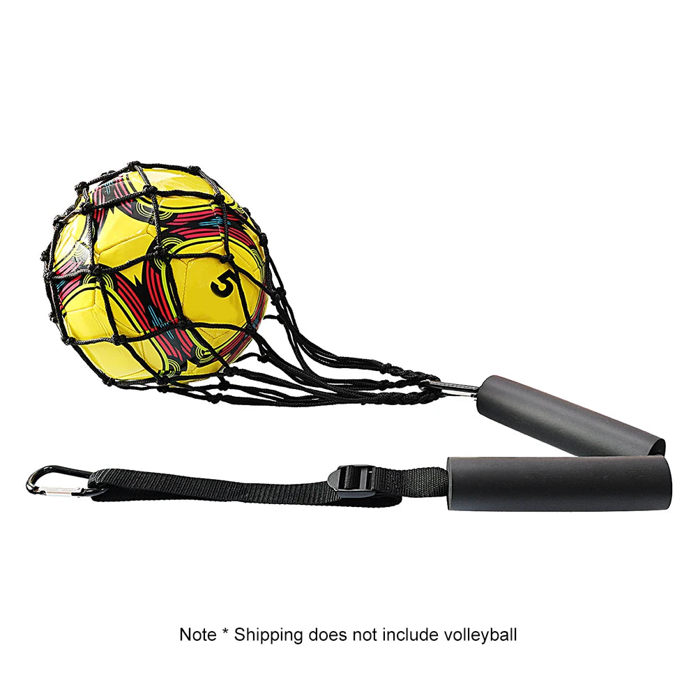 Volleyball Spike Trainer Volleyball Solo Serve Trainer with Adjustable Belt Wear Resistant for Beginners