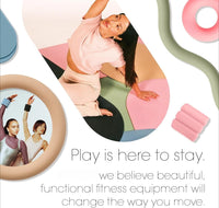 Yoga Mat for Home Gym - Non Slip Exercise Mat for Home Workout, Stretching, Pilates,Indoor Exercising Mat