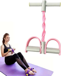 Foot Resistance Bands Set 25x20cm, Pulling Bands for Leg Arm Chest Workout, Home Gym Exercise Equipment