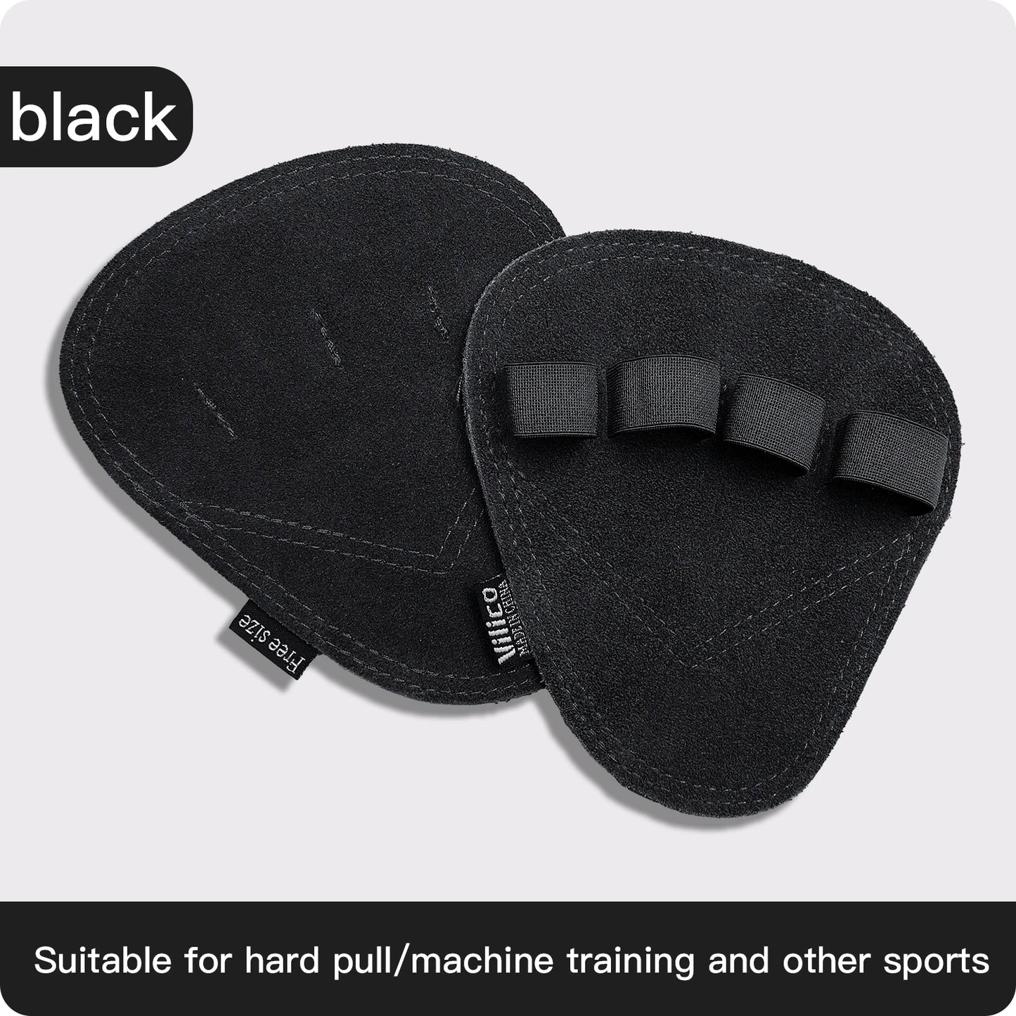 Powerlifting Gym Gloves Breathable Horizontal Bar Booster Gloves Weightlifting Leather Palm Guard Fitness Gloves for Men Women