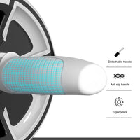 Abdominal Rebound Core Strength Trainer Detachable Rebound Wheel Gymnastic Wheel for Home and Gym Fitness Equipment