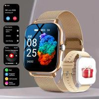 Smart Watch Bluetooth Call Smartwatch Touch Dial for Android Music Fitness Tracker Sports Watches