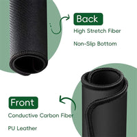 Grounding mat, suitable for home or office use to enhance health, with grounding wire for yoga mats