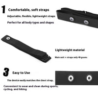 Heart Rate Monitor Replacement Sensor Band Belt Soft Fitnesss Chest Band Chest Belt Fits for Polar Garmin Magene