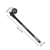 Bike Air Fork Pump 300psi High-Pressure MTB Bike Rear Air Pump Universal Bicycle Pump With Gauge And Air Bleed Button Mountain