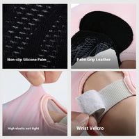 Outdoor Sports Gloves Non-Slip Fitness Protect Gloves Breathable Wrist Belt Workout Gloves for Climbing Exercises Gym Lifting