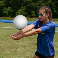 2 Pack Youth Volleyball Indoor Outdoor Composite Durable Full Size Easy to Control Ready to Use Perfect Practice Games