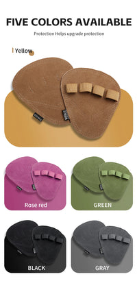 Leather Weight Lifting Training Gloves Palm Protection Women Men Fitness Sports Gymnastics Grips Pull Ups Weightlifting Workout