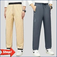 Mens Warm Compression Leggings 1-2 Pcs Sport Training Pants Dry Fit Running Tights Fitness Basketball Jogging Fleece Trousers