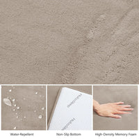 Large Solid Casual Non-slip Carpet Living Room Thick Foam Baby Play Mat Soft for Kids Coral Velvet Rug Yoga Mats