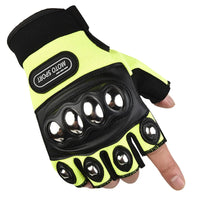 Tactical Gloves Steel Safety Outdoor Cycling Equipment Brass Knuckle Motorcycle Powersports Racing Bicycle Self Defence For Man