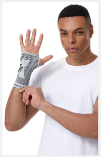 Gym Sports Wristband Wrist Protector Palm Guard Wrist Support Adjustable Wrist Brace Strap Compression Gloves for Carpal Tunnel