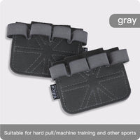 Powerlifting Gym Gloves Breathable Horizontal Bar Booster Gloves Weightlifting Leather Palm Guard Fitness Gloves for Men Women