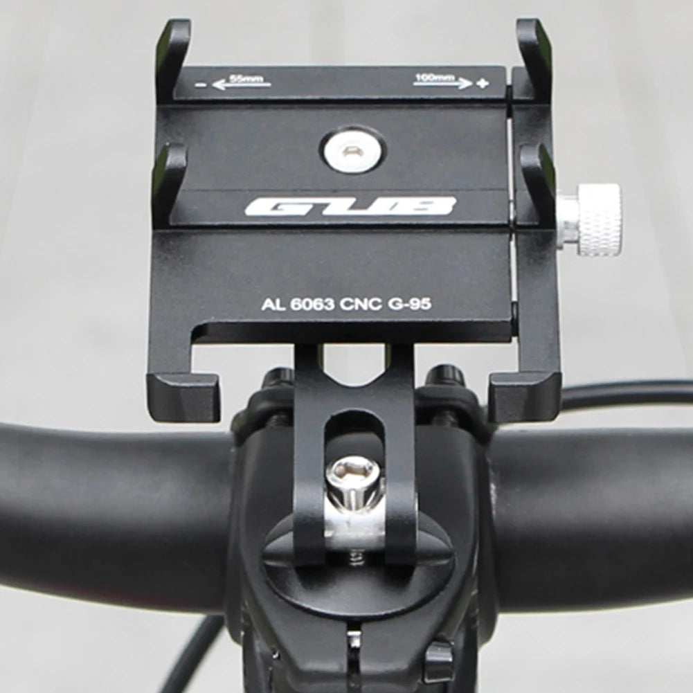 GUB Handlebar Mobilephone Support Aluminum Alloy Bicycle Stem Mount Bracket Adjustable Centered Installation Cycling Equipment