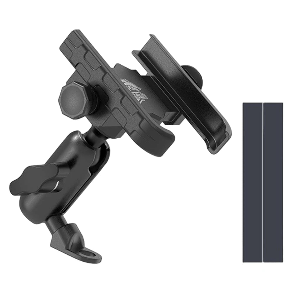 Aluminum Alloy Motorcycle Phone Mount Anti-Shake Motorcycle Cellphone Holder Navigation Bracket for Motorcycle