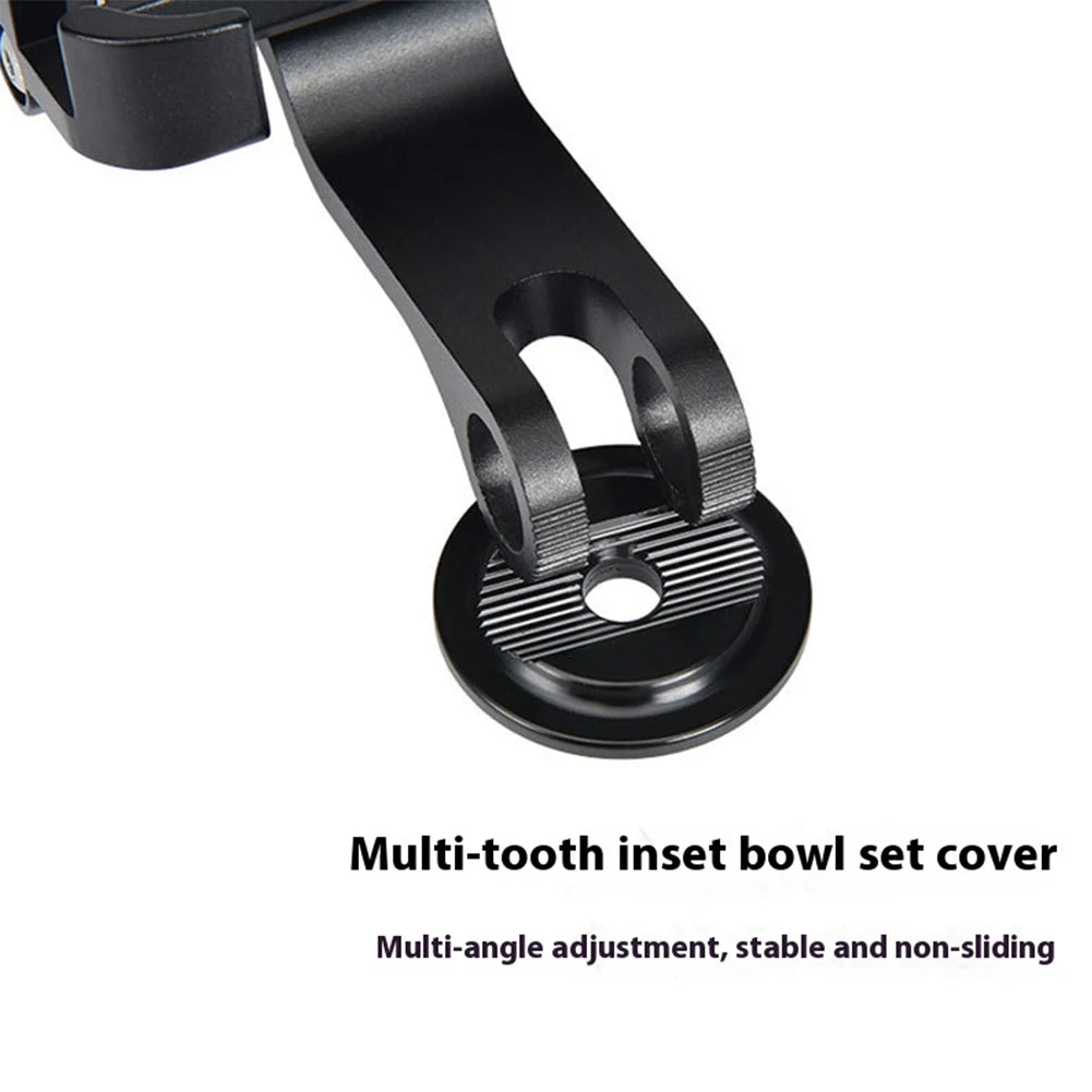 Bike Phone Mount Bicycle Phone Clip Anti-Shake Bike Phone Holder Clamp Adjustable Bicycle Mobile Phone Support for MTB Road Bike