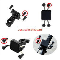 Universal Bicycle Cell Phone Holder motorcycl Accessories for bike Silicone Cap Smartphone Motorcycle clamp Mount Holder