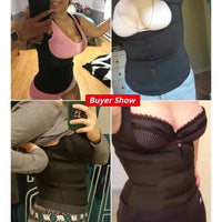 Sweat Waist Trainer Vest Slimming Corset for Weight Loss Body Shaper Sauna Suits Compression Shapewear Belly Girdles Tank Tops