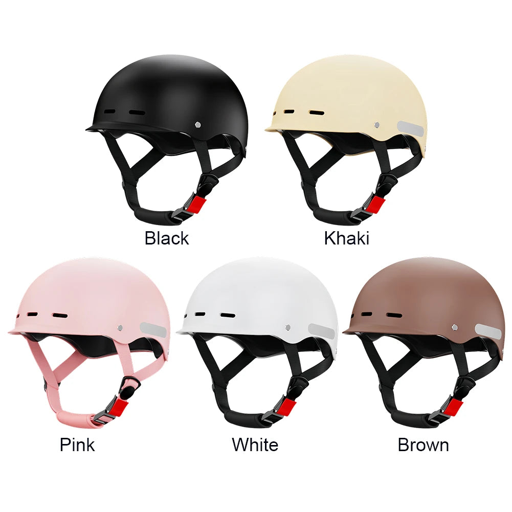 Riding Safety Head Protection Shockproof Electric Scooter Cycle Helmet Four Seasons E-Bike Motorcycle Bike Helmet for Men Women