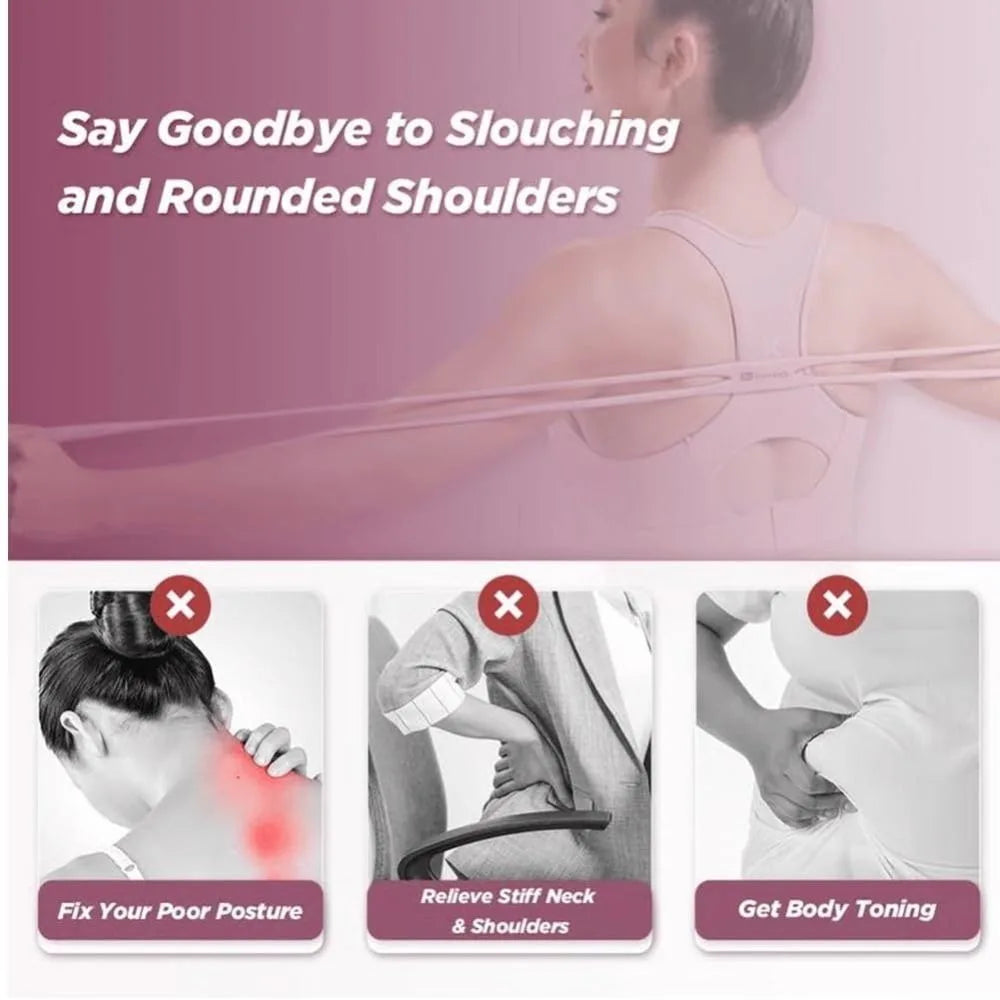 Figure 8 Yoga Resistance Band 35 LB Soft Silicone Exercise Band Quick Rebound Fitness Resistance Band Gym Stretching Pilates