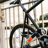 Evolution 1090 Bike Chain Lock, 3ft 10mm Steel, Heavy Duty Anti-Theft Gold Chain with Keys for Bike, Motorcycle, Scooter