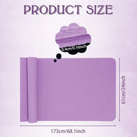 Bulk 10 Yoga Mats, 68 x 24 x 4mm, Latex-Free, Non-Slip for Kids & Adults, Ideal for Outdoor Yoga, Pilates, Exercise