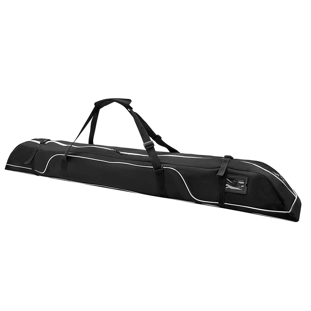 172cm Ski Travel Bag Adjustable Ski and Snowboard Equipment Travel Bag  Handle Waterproof Accessories for Road Trips