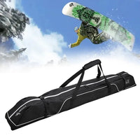 172cm Ski Travel Bag Adjustable Ski and Snowboard Equipment Travel Bag  Handle Waterproof Accessories for Road Trips