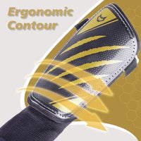 WVVOU shin guards for children, football shin guards for boys and girls, shin guards for men with double adjustable straps