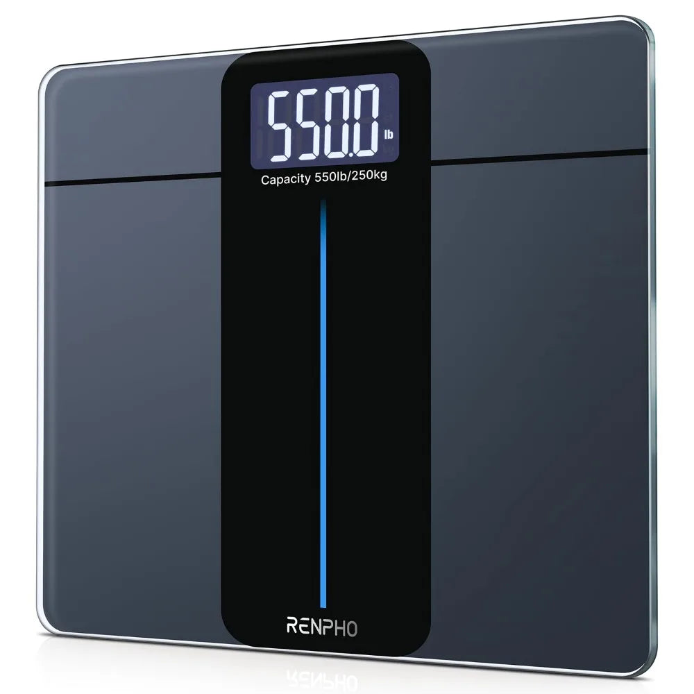 550lb Digital Bathroom Scale with Large LED Display, High Capacity Weighing Machine Accurate to 0.05lb