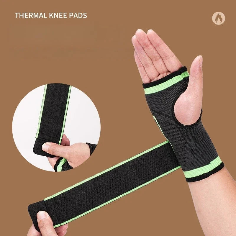 Leisure Sports Straps Palm Protection Outdoor Sports Weightlifting Fitness Wrapping Wrist Elastic Straps Glove Protector