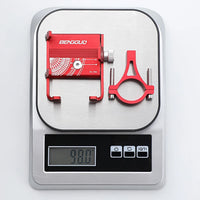 Bicycle Phone Reliable Mount Aluminium Alloy MTB Phone Mount Stand Adjustable Bike Phone Nonslip Holder Fixed Navigation Bracket