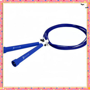 Adjustable Speed Jump Rope Lightweight - Cardio Workout for Adults Kids - Weight Loss Rope for Men Women Home Gym