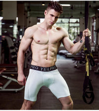 Men's Sports Fitness Shorts Gym Training Quick-Drying Compression Leggings Cycling Shorts Basketball Running Short Workout Tight