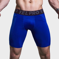 Men's Sports Fitness Shorts Gym Training Quick-Drying Compression Leggings Cycling Shorts Basketball Running Short Workout Tight
