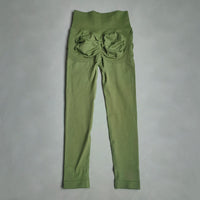 Women Yoga Leggings Hips Lifting Gym Leggings Seamless Sport Pants High Waist Fitness Leggings Bubble Butt Workout Running Pants