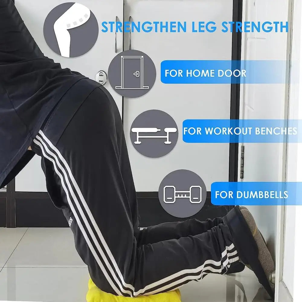 Nordic Hamstring Curl Strap Hamstring Roll Leg Exercise Band Assisted Sports Equipment For Exercise Resistance Strength Training