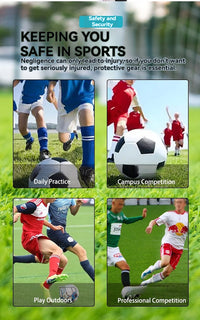 Loogdeel 1 Pair Soccer Shin Guards Insert Board Boy Training Legging Protective Football Protectors Pads Adult Kids Shinguards