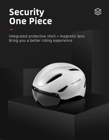 ROCKBROS Bike Helmet EPS Integrally-molded Breathable Lightweight Cycling Safety Helmet Men Women MTB Road Bicycle Helmet