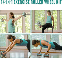 Professional Abdominal Equipment: Home Gym Yoga Core Trainer for Women, Green