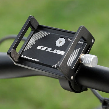 Electric Scooter Phone Holder Bicycle Stem Cell Phone Mount Quick Attach/Detach Aluminum Alloy for 2.16 To 3.93 in Smartphone